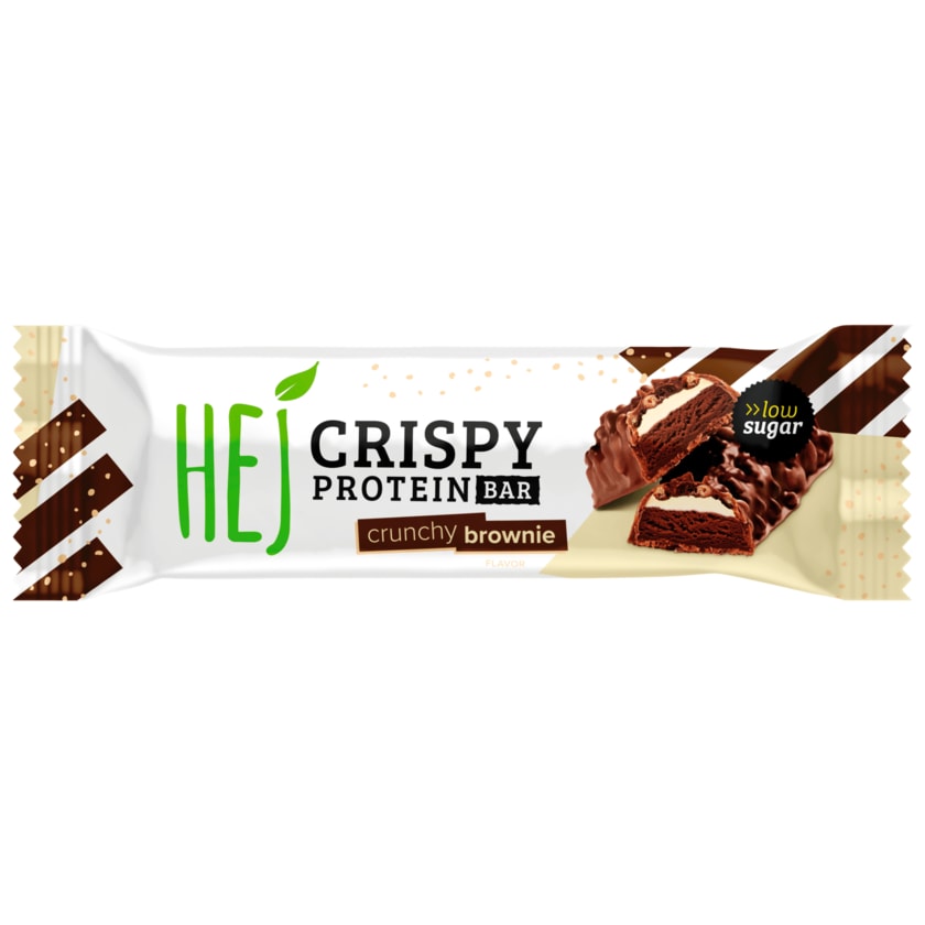 Hej Crispy Protein Bar Crunchy Brownie 45g